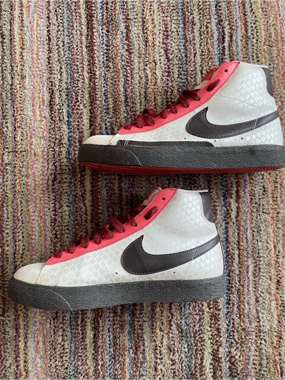 Nike Blazer High Valentine's Day Vintage Collectible Sneakers - Women’s Size 8